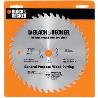 Black & Decker 7 1/4" Steel Plywood Saw Blade Part No. 73 047   Circular Saw Blades  
