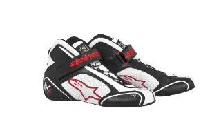 Alpinestars (2712113 123 9) Black/White/Red Size 9 Tech 1 KX Karting Shoes Automotive