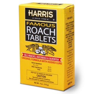 Harris 4 oz. Famous Roach Tablets   Crawling Insects