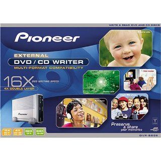 Pioneer DVR S806 External Dual Layer DVD+/ RW Writer (16x, 4x Dual Layer) Electronics