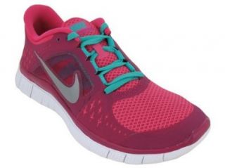 New Womens Nike Free Run 3 Shoes 510643 644 Pink Force Sz 5 Shoes