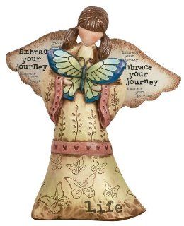 Carson Angel Life Figurine Embrace Your Journey Blessings With Wings   Collectible Figurines