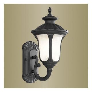 Livex Oxford 7650 04 Outdoor Wall Lantern   15.5H in. Black   Outdoor Wall Lights