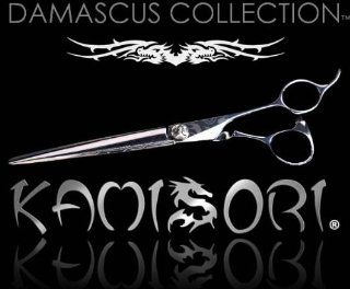 Kamisori Frost 5.5" Professional Hair Cutting Shear Damascus Collection Dm 2 Unbelievable Performance Lifetime Durability Innovative Design  Hair Cutting Scissors  Beauty