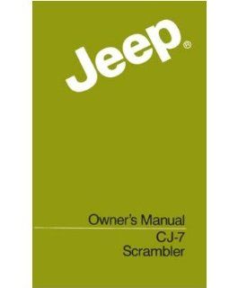 1984 Jeep Cj & Scrambler Owners Manual User Guide Reference Operator Book Fuses Automotive