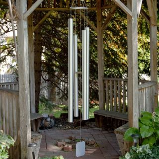 Grace Note Chimes Earthsong 72 in. Wind Chime with Optional Personalization   Wind Chimes