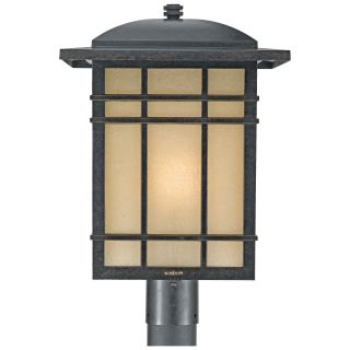 Quoizel Hillcrest HC9013IB Outdoor Post Lantern   Outdoor Post Lighting