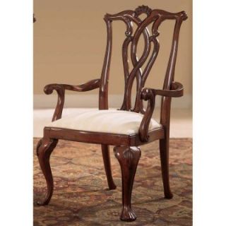 American Drew Cherry Grove 45th Pierced Back Dining Arm Chairs   Set of 2   Dining Chairs