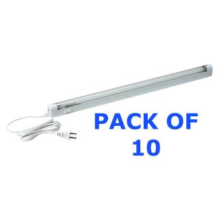 Radionic Hi Tech Inc. SL21 36 in. Low Profile Linkable Under Cabinet Fluorescent Light Fixture   Pack of 10   Wall Lighting