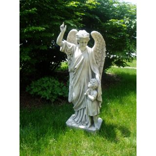 Guardian Angel Child's Prayer Garden Statue   Garden Statues