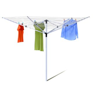 Honey Can Do DRY 01472 Deluxe Adjustable Outdoor Umbrella Drying Rack   Clotheslines