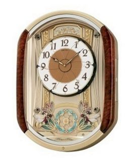 Seiko Dancing Fairies Melodies in Motion Wall Clock   15.25 in. Wide   Wall Clocks
