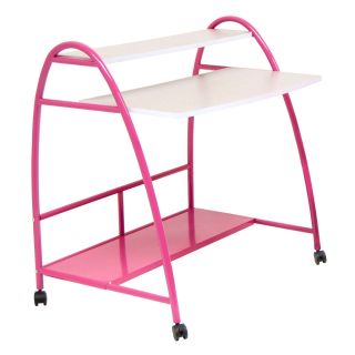 Calico Designs Arc Table   Pink   High School Desks