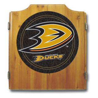 NHL Bristle Dart Board with Cabinet   Bristle Dart Boards