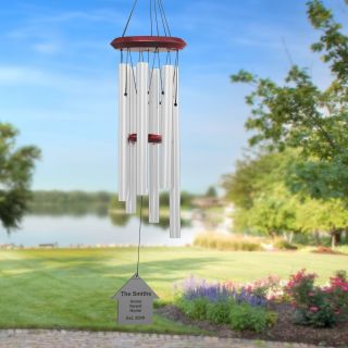 Chimes of Your Life Personalized House Wind Chime   Wind Chimes