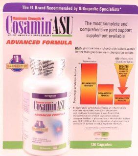 Nutramax Cosamin ASU advanced formula joint health supplement   120 capsules Health & Personal Care