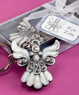 Useful Communion Favors Angel Design Keychain Favors, 60 Health & Personal Care