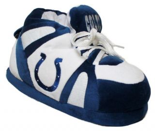 Comfy Feet NFL Sneaker Boot Slippers   Indianapolis Colts   Mens Slippers
