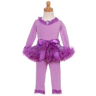 GiGi Purple Tutu Legging Baby Girl Outfit 12 18M Gigi Clothing