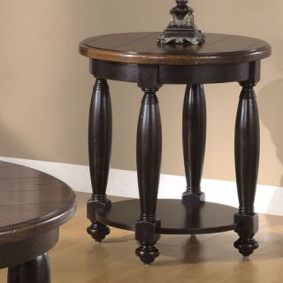 Riverside Delcastle Round End Table   End Tables