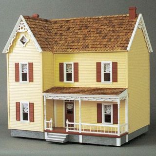 Real Good Toys Front Opening Green Acres Dollhouse Kit   1 Inch Scale   Collector Dollhouse Kits