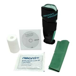 AIRCAST ANKLE BRACE SPRAINED ANKLE KIT UNIVERSAL SIZED 