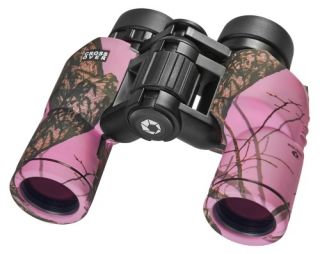 Barska 8x30mm Crossover Binoculars Mossy Oak Winter Pink Camo   Binoculars