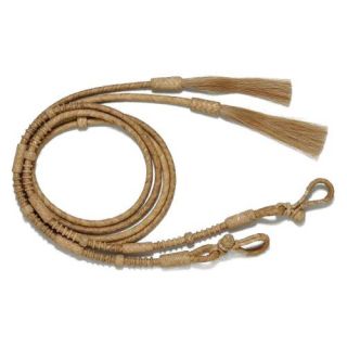 Royal King Deluxe Rawhide Split Reins   Western Saddles and Tack