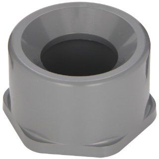 Spears 837 C Series CPVC Pipe Fitting, Bushing, Schedule 80, 1 1/2" Spigot x 1/2" Socket Industrial Pipe Fittings