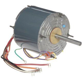 Fasco D837 5.6" Frame Totally Enclosed Permanent Split Capacitor Condenser Fan Motor with Sleeve Bearing, 1/3HP, 1075rpm, 208 230V, 60Hz, 2.6 amps Electric Fan Motors