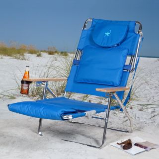 Deluxe Padded Ostrich Sport 3 N 1 Beach Chair   Beach Chairs