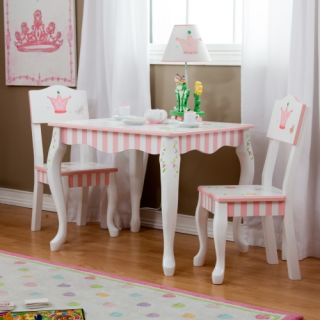 Fantasy Fields Princess & Frog Table and Chair Set   Kids Tables and Chairs
