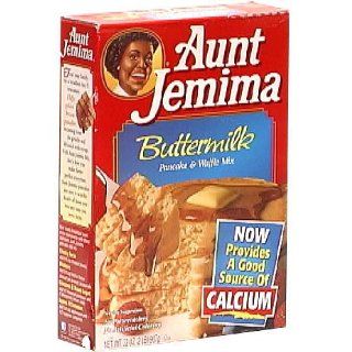 Aunt Jemima Buttermilk Pancake & Waffle Mix 32 oz  Grocery & Gourmet Food