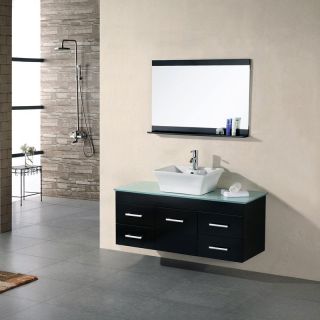Design Element Madrid 48 in. Single Bathroom Vanity Set   Single Sink Bathroom Vanities