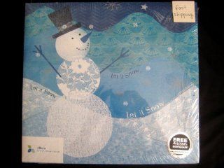 Momenta 12x12 Album Winter Snowman Scrapbook Let It Snow Christmas Snow