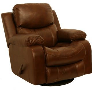Catnapper Dallas Leather Power Glider Recliner   Tobacco   DO NOT USE