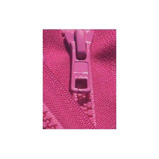 25" Vislon Zipper ~ YKK #5 Molded Plastic Sport Zipper ~ Separating   817 Cerise (1 Zipper/ Pack)