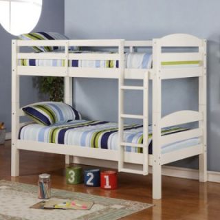 Sunrise Twin Over Twin Bunk Bed   White   Bunk Beds