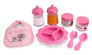 Melissa and Doug Mine to Love Time to Eat Feeding Set   Baby Doll Accessories