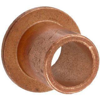 Bunting Bearings FF1014 3/4" Bore x 1" OD x 1" Length 1 5/16" Flange OD x 1/8" Flange Thickness Powdered Metal SAE 841 Flanged Bearings Flanged Sleeve Bearings