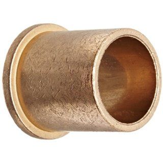 Bunting Bearings EF202428 1 1/4" Bore x 1 1/2" OD x 1 3/4" Length 1 3/4" Flange OD x 3/16" Flange Thickness Powdered Metal SAE 841 Flanged Bearings Flanged Sleeve Bearings