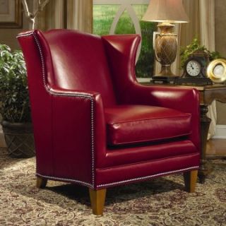 Sam Moore Harvard Wing Chair   Leather Club Chairs