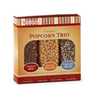 West Bend PC10505 Gourmet Trio Popcorn Jar   Popcorn Supplies