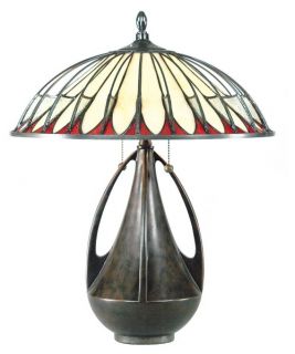 Quoizel Alhambre TF6855BC Tiffany Lamp   Table Lamps