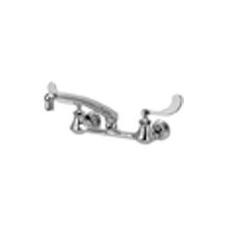 Zurn Z842G4 XL Sink Faucet With 8" Cast Spout And 4" Wrist Blade Handles. Touch On Bathroom Sink Faucets