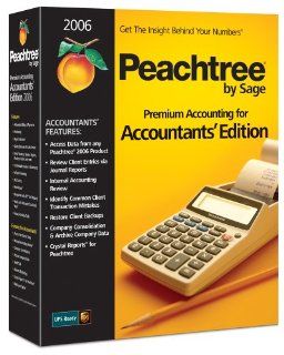 Peachtree Premium Accounting Accountants' Edition 2006 Software
