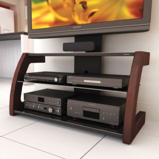 Sonax ML 1459 Milan 3 in 1 TV Stand / Bench with Solid Wood Uprights   TV Stands