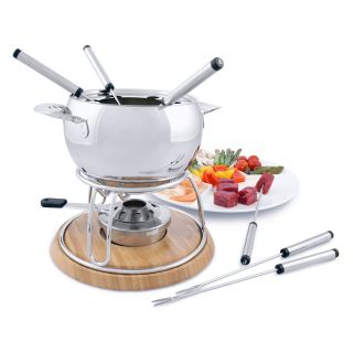 GIVENEU Electric Fondue Pot Sets with Barbecue Grill 600ml Fondue Pot with  8 Forks and Electric Rac - Matthews Auctioneers
