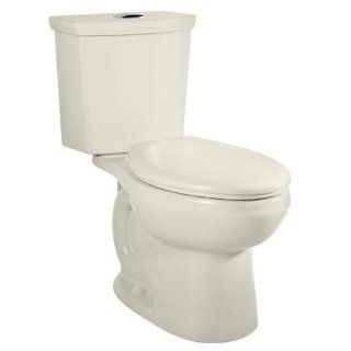 American Standard 2886.216.222 H2Option Siphonic Dual Flush Right Height Elongated Two Piece Toilet, Linen    