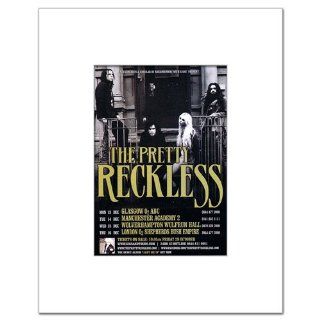 PRETTY RECKLESS   UK Tour 2010 Matted Mini Poster   13.5x10cm   Prints